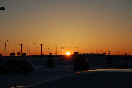 Leduc sunset