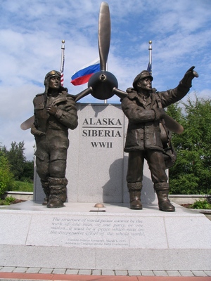 Air travel monument