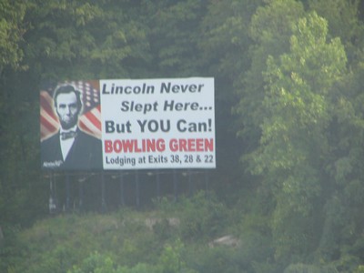 Lincoln sign