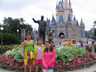 Girls with Walt