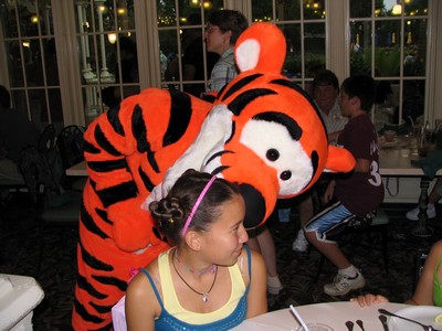 Gillian and Tigger