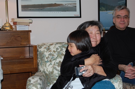 Emi and G-ma