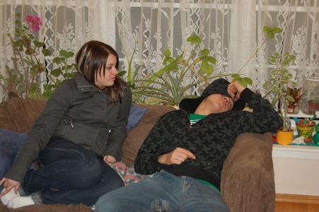 Brad tired out
