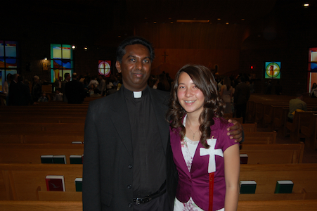 Gillian and Fr. Joseph