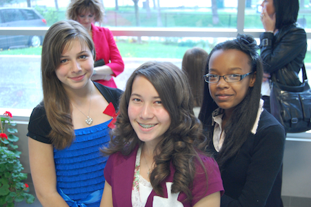 Monika, Gillian, Ashley