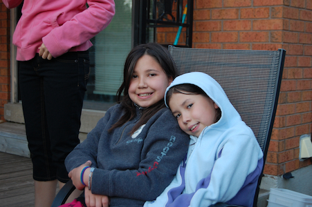 Angela and Claudia