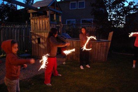 More sparklers