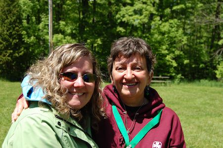 Susan and Margot