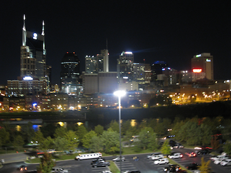 Nashville at night
