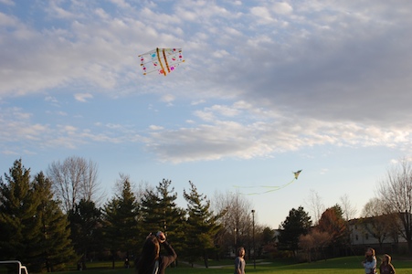 Kite flying