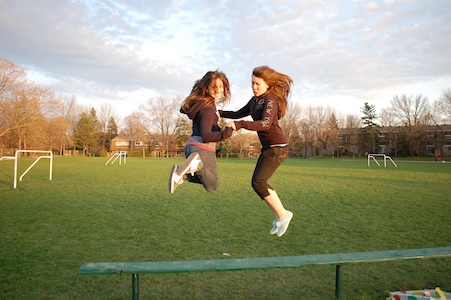 Sarah and Gillian
