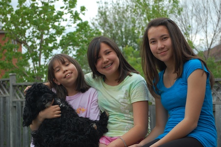The girls