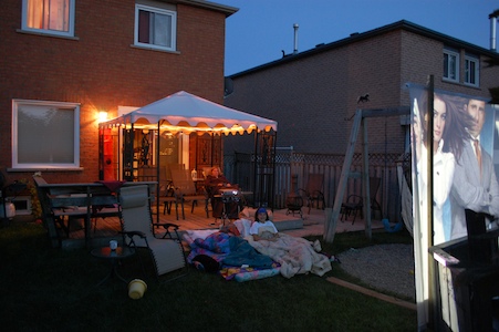 Backyard theatre