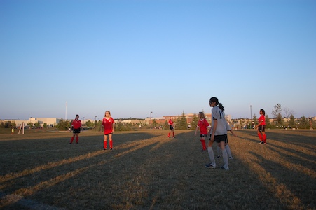 Angela's Soccer Game