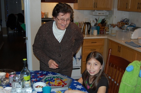 Grandma and Claudia
