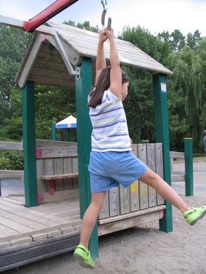 Hanging around