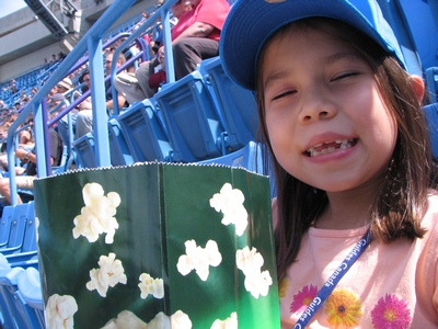 Popcorn girl