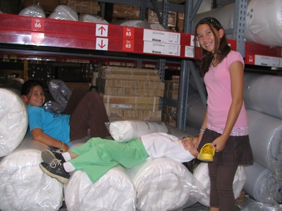 Girls at Ikea