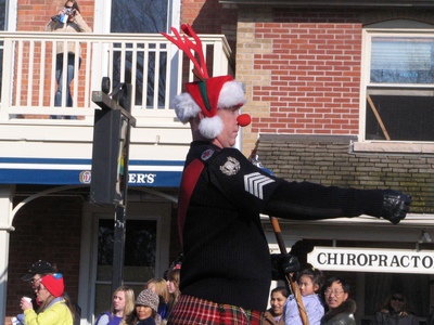Marching guy