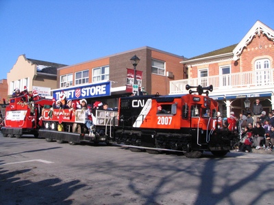 Train float