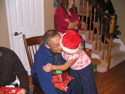 Angela and G-pa
