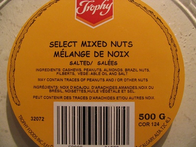May contain