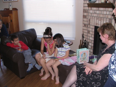 Opening presents