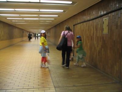 Spadina walkway