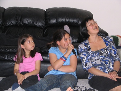 Claudia, Angela and Shanna