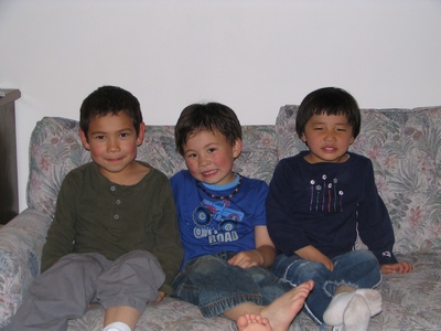 Jesse, Alex and Emi