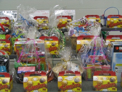 Raffle baskets