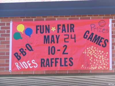 Fun Fair sign