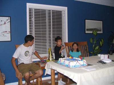 Waiting for cake