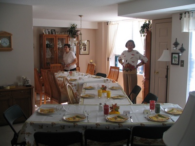 Dinner table