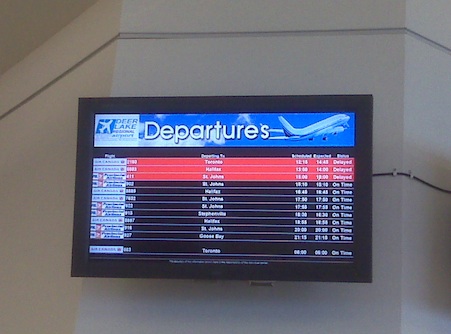 Delayed flights