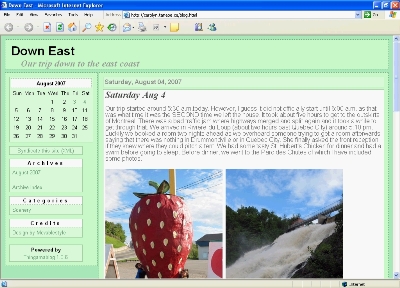 Carolyn's blog
