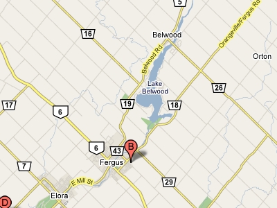 Map source http://maps.google.ca