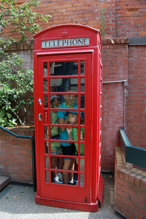 Telephone booth