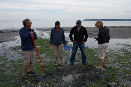Clamming