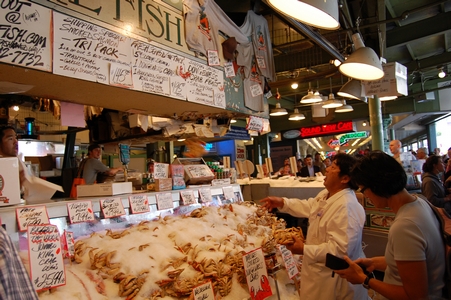 Crab throwing