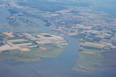 From the air
