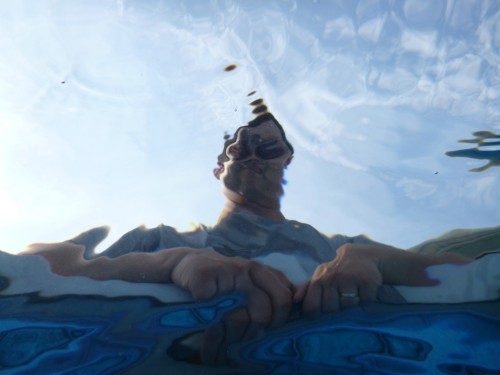 Me from under the water