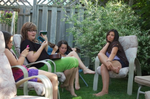 The girls