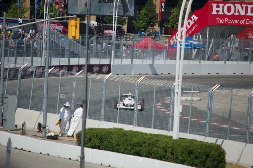 Coming out of turn 11