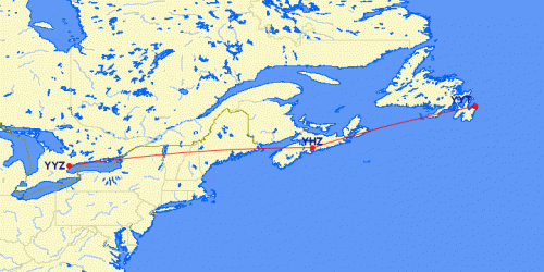 yyz-yhz-yyt-map